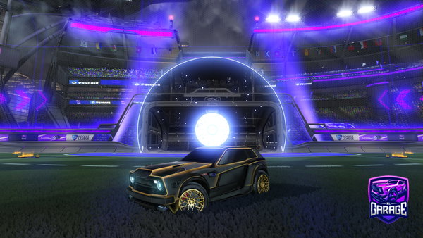 A Rocket League car design from SnozziW