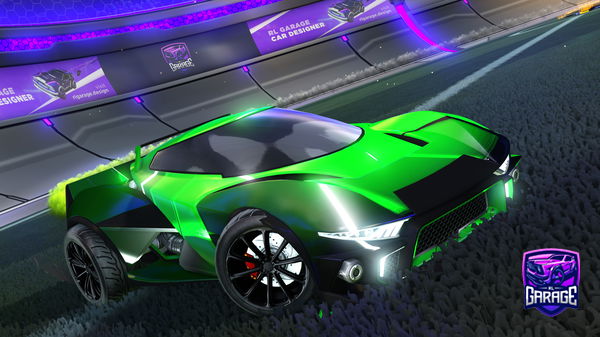 A Rocket League car design from Eli_Guy1235