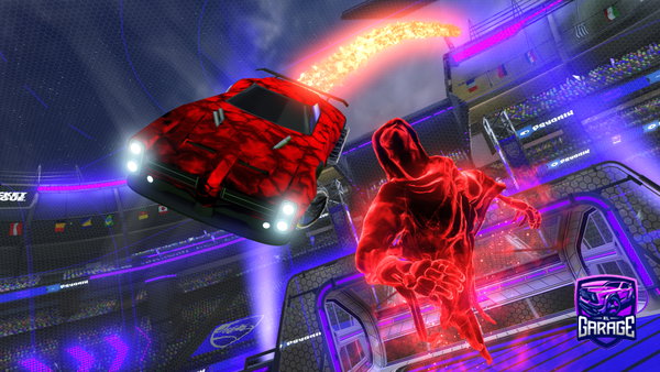 A Rocket League car design from TriPablosky