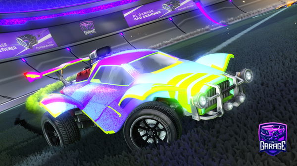 A Rocket League car design from ItsKylar8