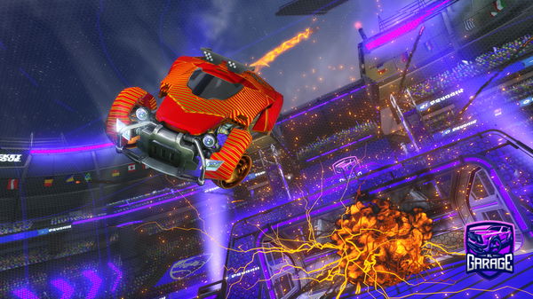 A Rocket League car design from Iliabdas1