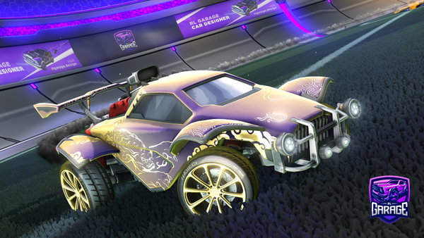 A Rocket League car design from Atlanta4444