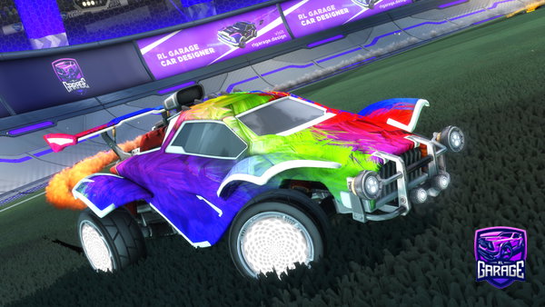 A Rocket League car design from WilD_Nevio