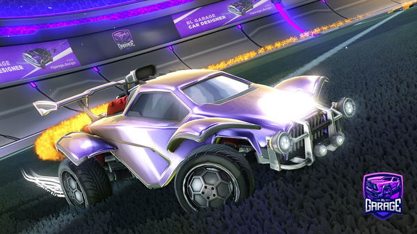 A Rocket League car design from hassngym