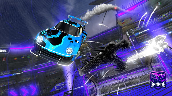 A Rocket League car design from Coolbro4K