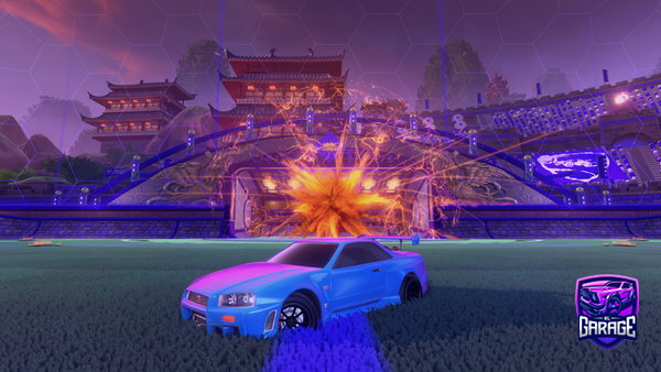 A Rocket League car design from gjovis