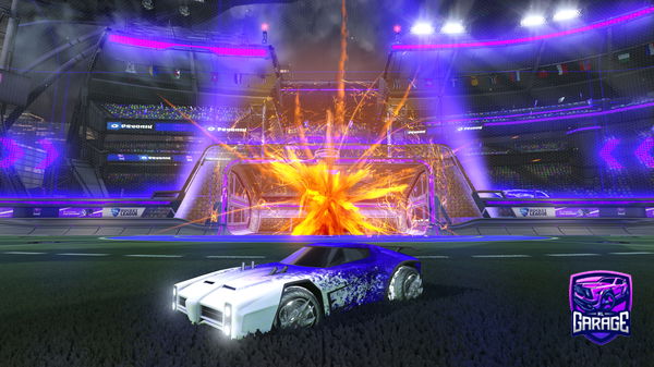 A Rocket League car design from Mates_92