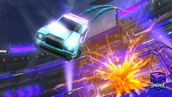 A Rocket League car design from ProgX