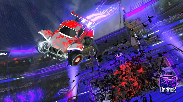 A Rocket League car design from XxspazxX9507