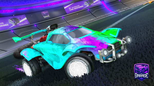 A Rocket League car design from Simplynull