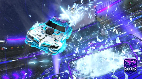 A Rocket League car design from 7canaan