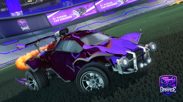 A Rocket League car design from bigbozo