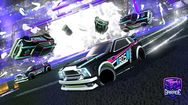 A Rocket League car design from Jemz2