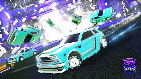 A Rocket League car design from TrueIceFox