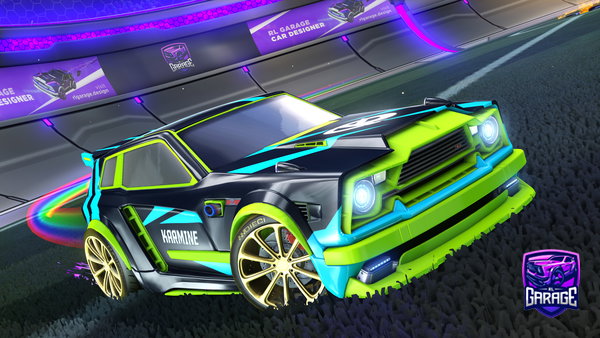 A Rocket League car design from DiDiMiTeMiRo