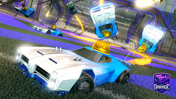 A Rocket League car design from WS_ITB999