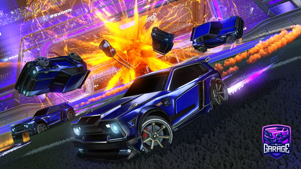 A Rocket League car design from cake012dark