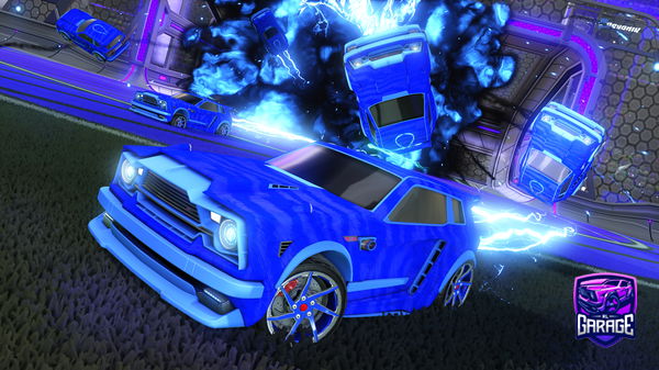 A Rocket League car design from Anthonyandrade