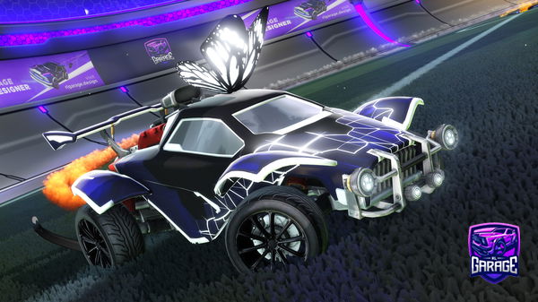 A Rocket League car design from Arctic21