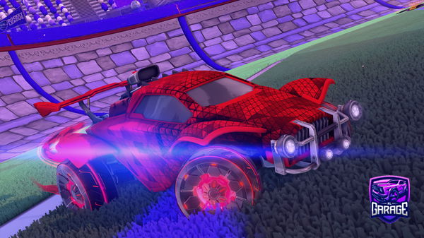 A Rocket League car design from tratroy