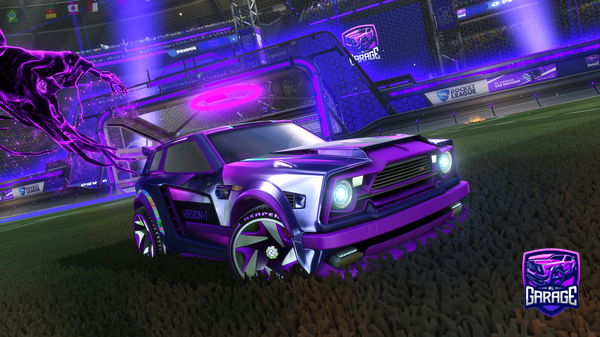 A Rocket League car design from ShooterinoS