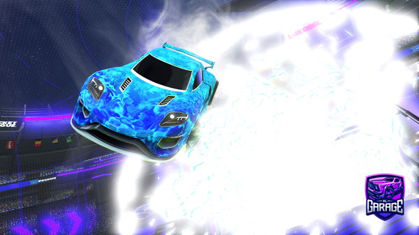 A Rocket League car design from ChiaroScuro