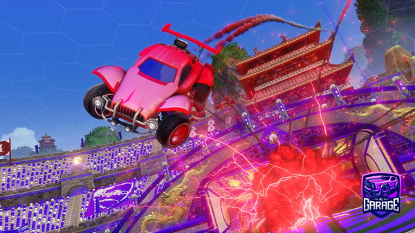 A Rocket League car design from tyoran