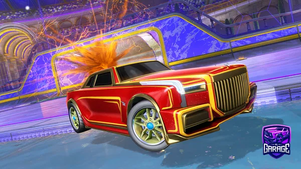 A Rocket League car design from Gunshy