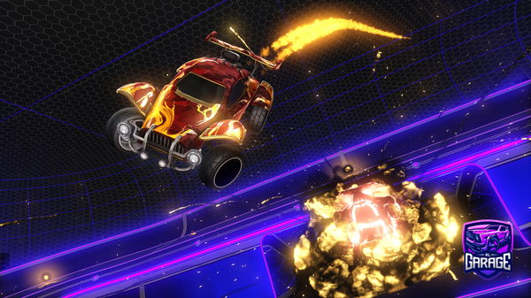 A Rocket League car design from Sheishboy