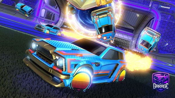 A Rocket League car design from Zennirvana999