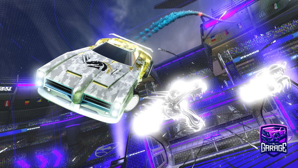 A Rocket League car design from Dewey_Chileno