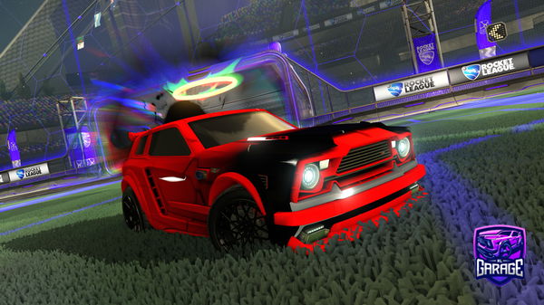 A Rocket League car design from Retraktable