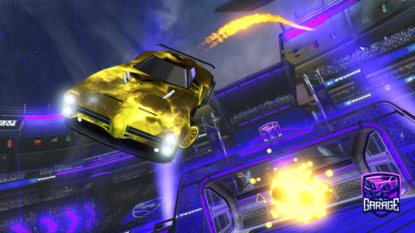 A Rocket League car design from vogeltom