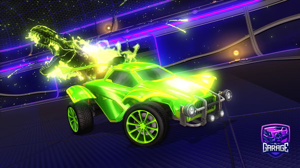 A Rocket League car design from KingBryson