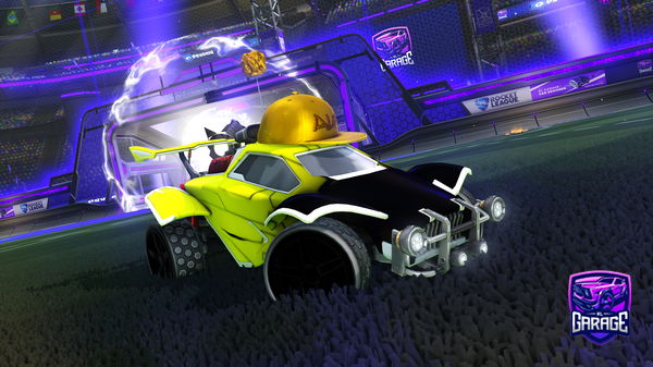 A Rocket League car design from 7hmooood77