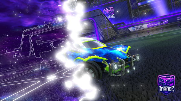 A Rocket League car design from XxHamzagamerxX95