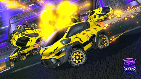 A Rocket League car design from M4TR1XX