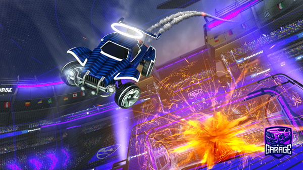 A Rocket League car design from Machinegun109