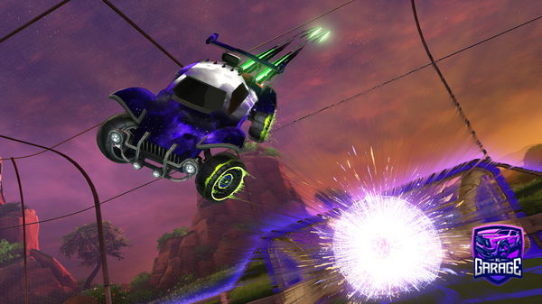 A Rocket League car design from BeHappyCZ