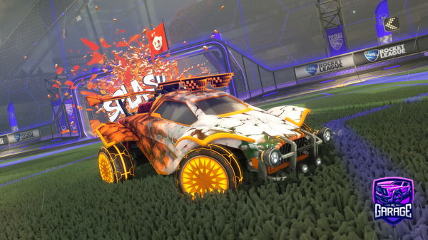 A Rocket League car design from SC-Atlsmegaming