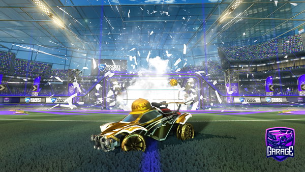 A Rocket League car design from Grubejust