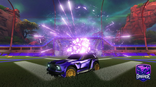 A Rocket League car design from Crow_rl