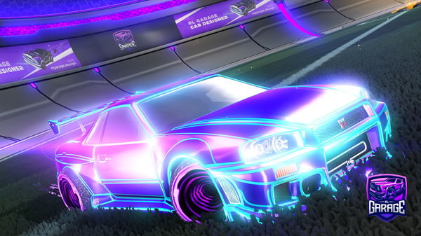 A Rocket League car design from Jebve