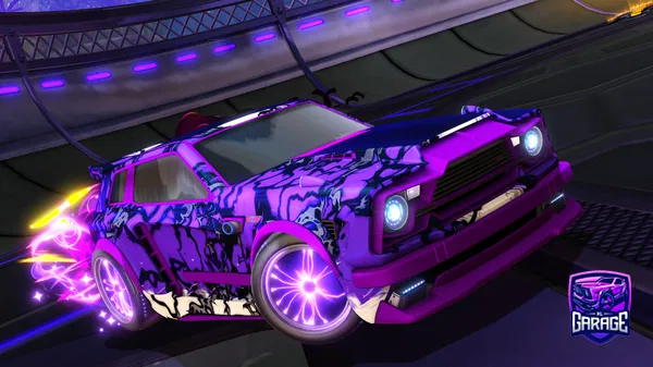 A Rocket League car design from SloMoJo_8