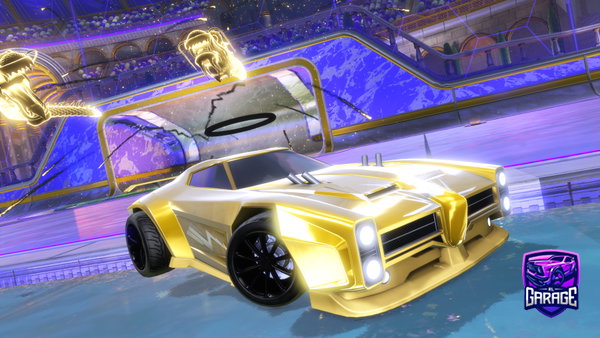 A Rocket League car design from ninjadog