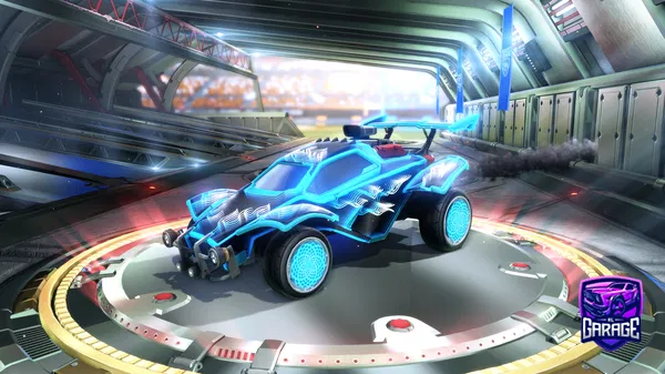 A Rocket League car design from pulsefvv_