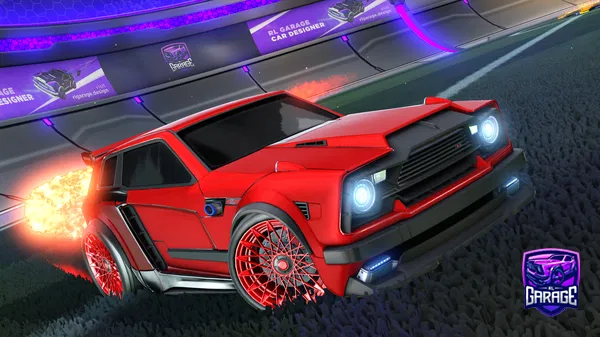 A Rocket League car design from RankedFennecDesigns