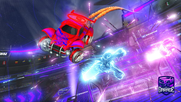 A Rocket League car design from MataRatita