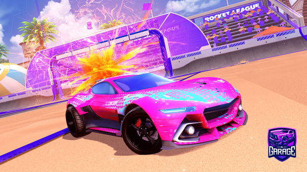 A Rocket League car design from roogwitadoog