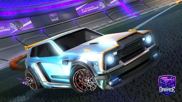 A Rocket League car design from Lukevsav